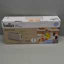 bella 2 Slice Slim Toaster, Fitsanywhere™ Kitchenware, 6 Setting Shade Control with Reheat & Cancel Buttons, Fits sourdough, 10” Long Slot, Anti Jam & Auto Shutoff, 900 Watt, Oatmilk