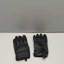 AXBXCX Touchscreen Full Finger Gloves for Men, Padded Gloves Black X-Large