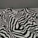 Star Vixen Women's Short Sleeve (Zebra, XL)