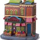 Christmas Village House with Light, Light up Market Scene Holiday Decor Building