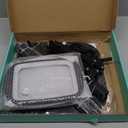 30X 10X Extra Large Floor Magnifying Glass with Light and Stand,7-inch Adjustable Height Floor Magnifying Lamp,2 in 1 Lighted Magnifiers for Close Work, Sewing,Crafts,Hobbies,Reading,Black