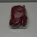 Suncalla 6 Pcs Burgundy Bows 8" x 16" for Christmas Tree, Large Christmas Velvet Bows with Gold Border Waterproof Indoor Outdoor Xmas Tree Elegance Craft for Garland Swags Lantern Outdoor Craft Decor