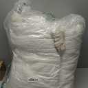 Westinghouse Queen Size Electric Blanket, Flannel to Sherpa Reversible, Heated Blanket Queen with Dual Control 10 Heating Settings & 1-12 Hours Auto Shut Off, Machine Washable, (84" x 90", Beige)