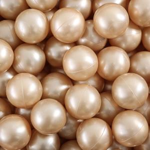 Ball Pit Balls - 2.7inch Plastic Ball Play Balls BPA Free Phthalate Free Non-Toxic Play Balls for Children Ball Pit Party Brithday Ball Pool Tent (Pearl Brown)