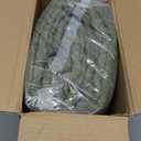 Love's cabin Quilts for Queen Bed Olive Green Bedspreads Bedding Set - Summer Lightweight Bedspread Comforter - Wave Pattern Bedding Coverlet for All Season - 3 Pieces (1 Quilt, 2 Pillow Shams) (Full/Queen (90"x96"))