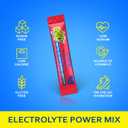 Sqwincher Zero Qwik Stik, Fruit Punch, Sugar Free, Low Calorie, Low Sodium Electrolyte Powder Hydration Drink Mix, .11 0z Packet (Pack of 50) (EXP 01/18/27)