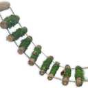 Jumping Spider Rope Bridge,A Solid Wood Climbing Suspension Bridge, a Jumping Spider Enclosure Accessory, Handmade, a Spider Jump Platform, Used As a Decorative Accessory for Small Reptile Enclosures