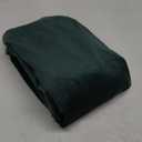 Dchola Dark Green Velvet Curtains for Bedroom Window with Back Tab, Super Soft Vintage Luxury Heavy Drapes, Room Darkening Thermal Insulated Curtain for Living Room, W52 by L96 inches, 2 Panels