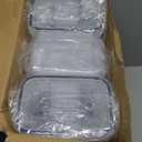 PRAKI Airtight Food Storage Containers Set with Lids - 24 PCS, BPA Free Kitchen and Pantry Organization, Plastic Leak-proof Canisters for Cereal Flour & Sugar - Labels & Marker (Black)