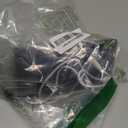 Lancoon Wooden Alarm Clock, Time Date Temperature and Humidity Display 12/24H Sound Activation 3 Alarm Settings Adjustable Brightness for Home Bedroom Office Travel (2) Black & White)