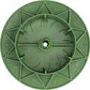 NDS 420C Pop-Up Drainage Emitter, fits 3-Inch and 4-Inch Sewer and Drain Fittings, Works with Drainage Systems Including Catch Basins and Channel Drains, Green