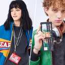 Rough Enough Clear ID Badge Holder Card Wallet with Lanyard 2 Pack Black Red, PVC, Water-Resistant, for Work Travel