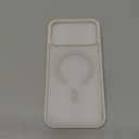 SUPFINE Magnetic for iPhone 17 Pro Max Case (Compatible with MagSafe)(Military Grade Drop Protection) Translucent Matte Shockproof with Anti-Fingerprint Phone Cover,Antique White