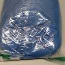 FABSKIY Squishy Microbead Neck Pillow, 7Inch x 12Inch Soft Travel Body Bed Pillow Bean Pillow for Kids Adult Chair Sleeping Car Seat, Fun Dormroom (Sky Blue)