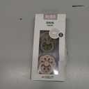 BIBS Pacifiers - Boheme Collection | BPA-Free Baby Pacifier | Made in Denmark | Set of 2 Dark Oak/Blush Color Premium Soothers | Size 6-18 Months