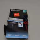 Hanes Men's Underwear Pack, 3-Pack, Total Support Pouch Boxer Briefs or Trunks, Moisture-Wicking Underwear for Men (Black)