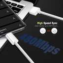 2 x 2 Pack USB A to USB C Woven Cable 60W for iPhone 16E 16 15 Pro Max Car Charger, iPhone 15 Carplay Cable Car Adapter iPad USB C Cord 10th, Air 5th 4th Mini 6th i 15 Pro Plus Charger Charging Cord (3 Feet)