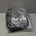 28in Woven Christmas Tree Collar, Chunky Cotton Rope Weave Skirt Basket - Elegant Beige Tree Base Cover for 6ft 7.5ft 9ft Artificial Trees - Holiday Decoration, Natural & Stable(Black)