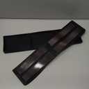 Hydream Stove Top for Silicone Shelf,30 Inch Magnetic Shelf Over the Stove Spice Rack,Kitchen Organizer Magnet Above Stovetop Back of Flat Storage Suctioned-Black