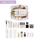 2 x Narwey Makeup Bag Travel Toiletry Bag, Cosmetic Bag for Women Girls