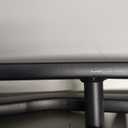 PRO, Stackable & Foldable Conference Room Chairs with 2X Thick Cushion, Lumbar Support, Armrest - Mesh Bouncing Back for Office Meeting, Conference, Training Room Chair 1 Pack (Black)