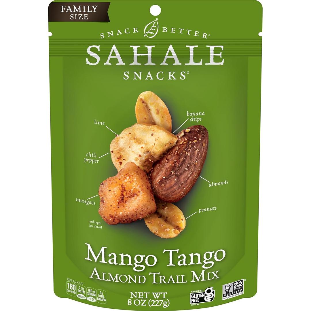 Sahale Snacks Mango Tango Almond Trail Mix, 8 Ounces BBD 07/28/2026