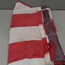 American Flag 4x6 ft: Long Lasting US Flag, Heavy Duty Nylon, Embroidered Stars, Sewn Stripes, Brass Grommets, UV Protection Perfect for Outdoors! USA Flag