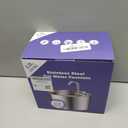 Cat Water Fountain Stainless Steel: 74oz/2.2L Cat Fountain for Drinking - Pet Water Fountain for Cats Inside - Quiet Cats Water Bowl Dispenser - Kitty Drinking Fountains - for Pets& Small Animals