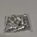 uxcell 12Pcs 304 Stainless Steel Shoulder Bolt 12mm Shoulder Dia 12mm Shoulder Length M8 Thread Hex Socket Shoulder Bolts for Textile Hydraulic Injection Molding Machinery Industries