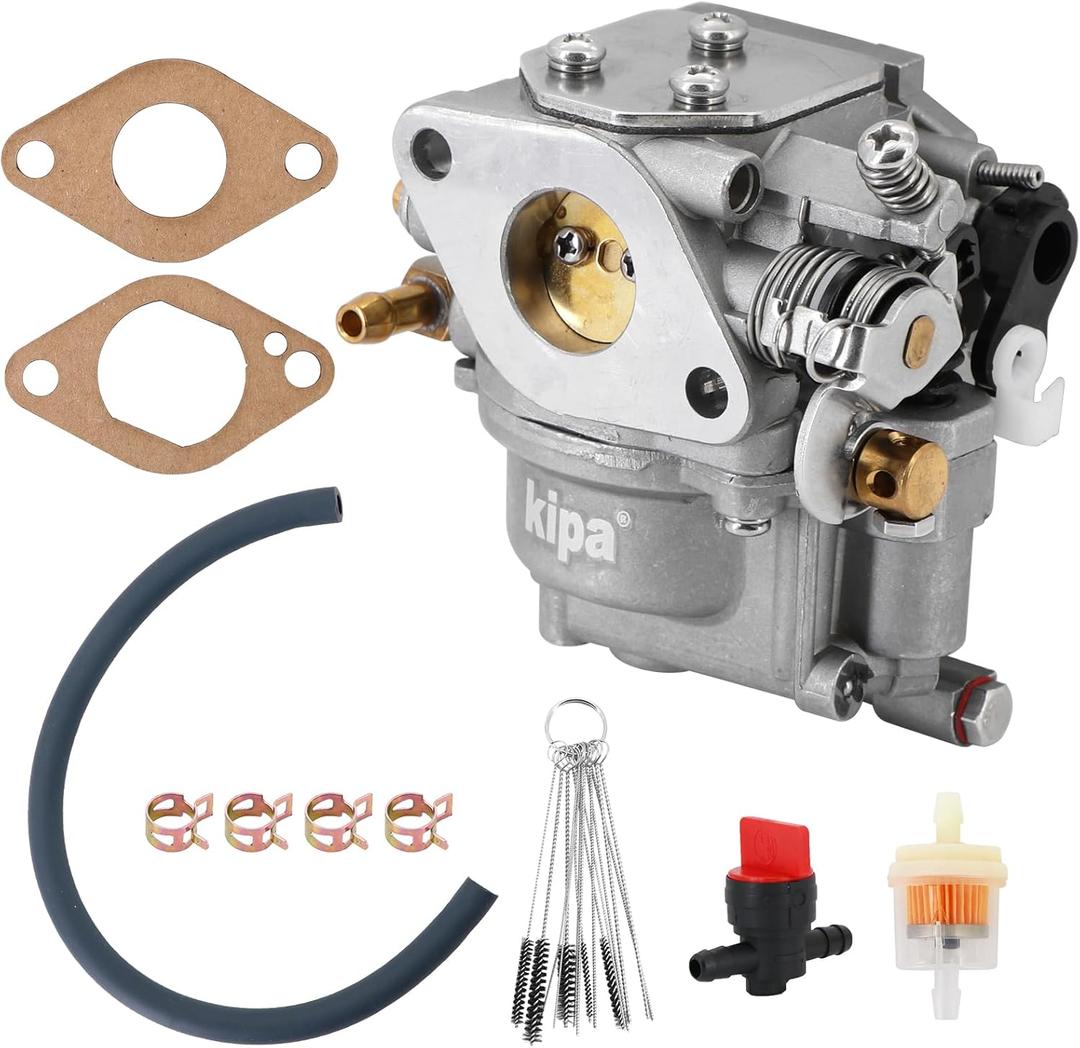 Kipa Carburetor Assembly Kit For Yamaha 4-stroke 8hp 9.9hp F8M F9.9M Outboard Engine Boat Motor 68T-14301-11 68T-14301-10 68T-14301-20 68T-14301-30 68T-14301-00