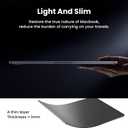 BlueSwan for MacBook Pro 14 inch Case, 2026-2021 M5 M4 M3 M2 M1, Anti-Scratch Flexible Protective Laptop Cover with Grippy Matte Texture, Slim and Easy Installation, Frosted Black