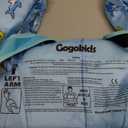 Gogokids Toddler Swim Vest for Kids 24-66 lbs, Swimming Pool Floats Vest[CPC Certified & Adjustable Fit] Toddler Arm Floaties Swim Jacket Water Wings for Beach Puddle Pool Jumper Boys Girls 1-6 Years (Light Blue Shark)