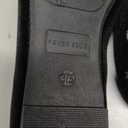 FEVERSOLE Women's Ultra Soft Colorful Memory Foam Cushioned Faux Suede Home Ballet Flats (37.5 EU, Black Velvet)