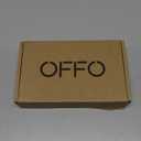 OFFO Shower Arm with Flange, 6 in Wall Mount Replacement Angle Shower Head Arm Wall-Mounted For Fixed Shower Head & Handheld Showerhead, Chrome