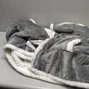 Westinghouse Wearable Heated Throw Blanket, Electric Heated Wrap Poncho Shawl with Pockets, 6 Heating Levels & 2 to 10 Hours Time Settings, 50 x 60 Inch, Light Grey