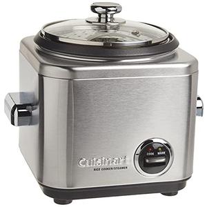 Amazon.com: Cuisinart CRC-400P1 4 Cup Rice Cooker, Stainless Steel Exterior: Rice Steamer Cooker: Home & Kitchen