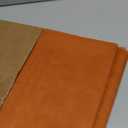 OVZME Sheer Orange Curtains 84 inch Length 2 Panels Set, Airy Soft-Touching Rod Pocket Voile Drapes for Living Room/Bedroom, Each 42" W x 84" L