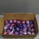96 Pack Galaxy Stress Balls Bulk for Kids Adults 2 Inch Space Squeeze Anxiety Fidget Sensory Balls Children Outer Space Mini Relief Balls for Birthday Party Favors Finger Exercise School Carnival Gift
