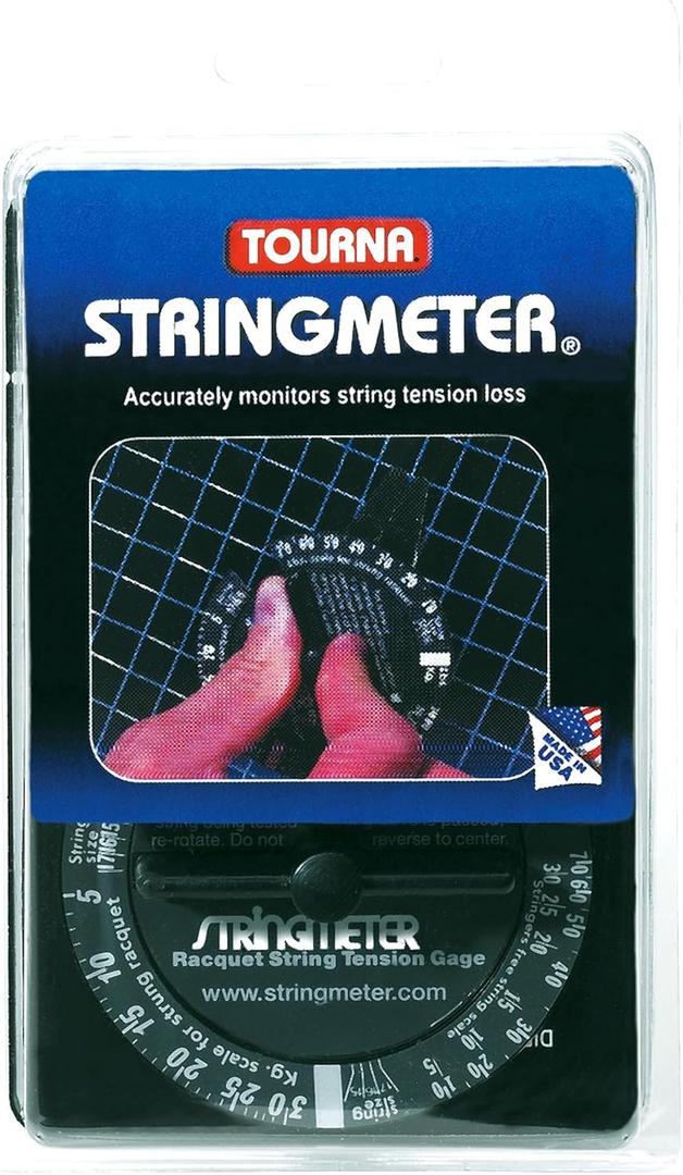 Tourna String Meter String Tension Tester Black ,One Size