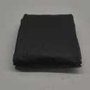 2 Packs Vinyl Card Tablecloth with Flannel Backing 34x34 inch - Waterproof Plastic Picnic Table Cover for Square Folding Table Cloth with Elastic Corners, Black