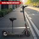 Electric Scooter Seat Saddle,Adjustable Height Double Damping Comfortable Saddle Compatible with Ninebot Max G30 Electric Scooter