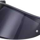 K6 Helmet Visor, K6-S Tinted Helmet Face Shield Replacement Compatible with K6 K6S (Deep Smoke)