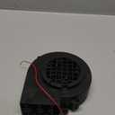 Inflatable Fan Replacement 12V 1.2A, Mini Air Blower Fan with 12V 1.5A Adapter and 3 LED Bulbs for Halloween Christmas Inflatable Outdoor Yard Decorations