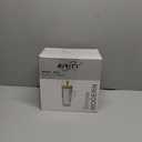 Birity 24oz Ribbed Glass Cup with Lids and Straws,2Pack Glass Tumbler with Handle,Reusable lced Coffee Cups with lids-Glass Cups with Lids,Mason Jar Cup for Smoothie,Coffee,Juice,Water,Tea,Travel Mug