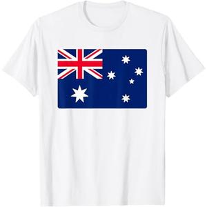 Australian Flag of Australia AU Souvenir Men Women Kids T-Shirt
2XL