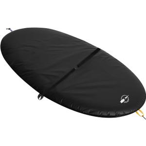 Universal Kayak Cockpit Cover Waterproof Heavy Duty Material for Cockpit Clean and Tidy Nylon Strap