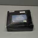 CozyLux Satin Sheets King Size Sheet Set - 4 Piece Silky King Sheets, Luxury Black King Bed Set with Smooth and Soft Microfiber, Includes 1 Fitted Sheet, 1 Flat Sheet and 2 Pillowcases