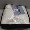 MAXIJIN Stretch Velvet Wingback Chair Slipcover 1-Piece Soft Stylish Plush Slipcovers for Wingback Chairs Thick Rich Velvet Wing Chair Cover with Elastic Bottom (Wing Chair, White)