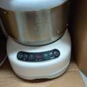 Joydeem Electric Dough Maker with Ferment Function, Microcomputer Timing, Face-up Touch Panel, 7.4Qt, 304 Stainless Steel, JD-HMJ7L