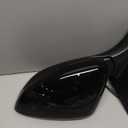 Left Driver side Mirror Fits 2018-2022 Honda Accord With Power Glass, Heated, Blind Spot Detection,Turn Signal and Manual Folding Match to Crystal Black Pearl Replace HO1320330 8Pins